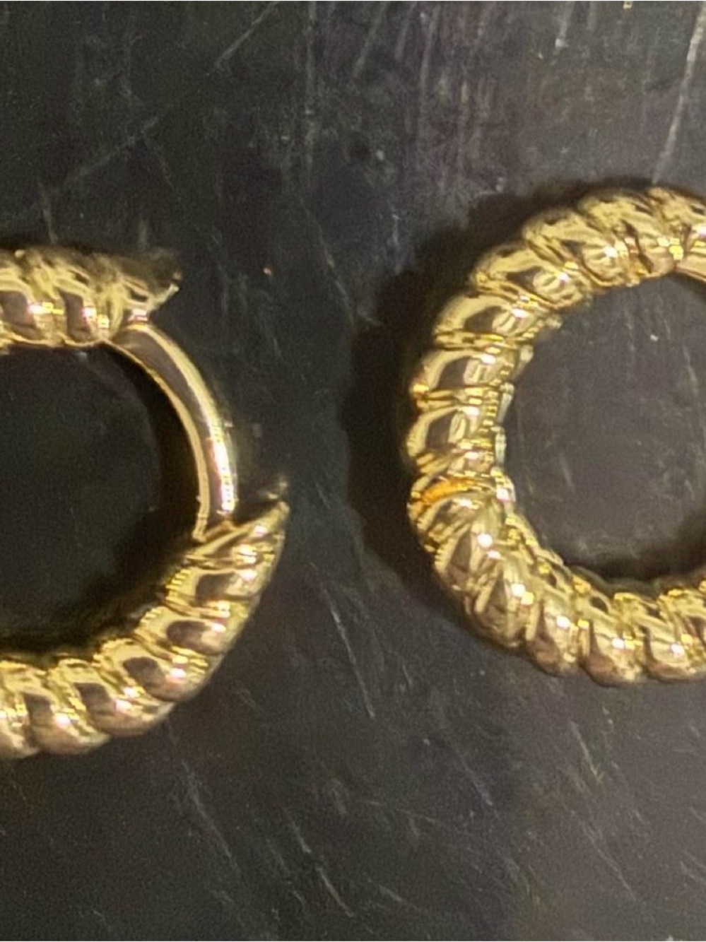 14k Gold plated Hoop Earrings - Women Jewelry